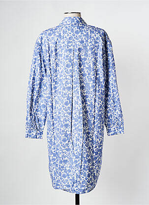 Robe courte bleu MSCH COPENHAGEN femme