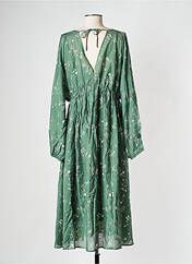 Robe mi-longue vert SAMSOE & SAMSOE pour femme seconde vue
