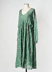 Robe mi-longue vert SAMSOE & SAMSOE pour femme seconde vue