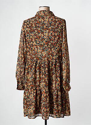 Robe mi-longue marron MOLLY BRACKEN femme