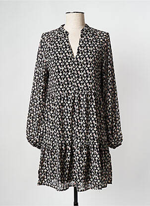 Robe courte noir OBJECT femme