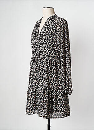 Robe courte noir OBJECT femme
