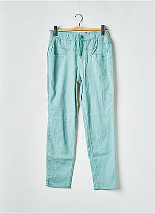 Pantalon droit bleu SAK'S pour femme