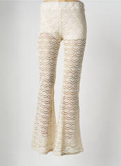 Pantalon large beige PARISIENNE ET ALORS pour femme seconde vue