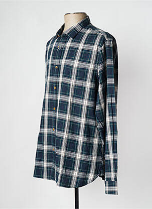 Chemise manches longues bleu ATELIER PRIVÉ homme