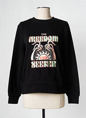 Sweat-shirt noir SCOTCH & SODA pour femme seconde vue