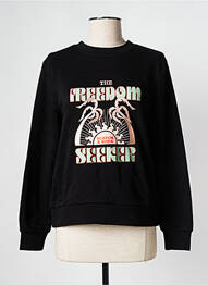 Sweat-shirt noir SCOTCH & SODA femme