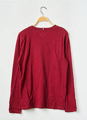 T-shirt rouge TOMMY HILFIGER pour garçon seconde vue
