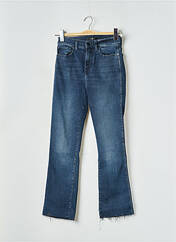 Jeans coupe droite bleu 7 FOR ALL MANKIND pour femme seconde vue