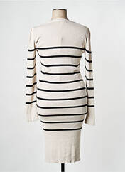 Robe maternité beige NOPPIES pour femme seconde vue