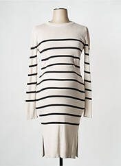 Robe maternité beige NOPPIES pour femme seconde vue