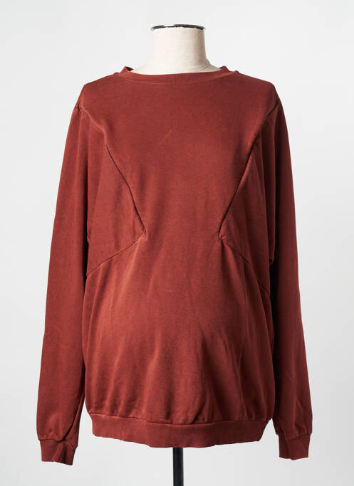 Pull maternité marron NOPPIES femme