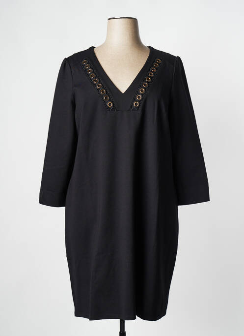 Robe mi-longue noir ALME pour femme