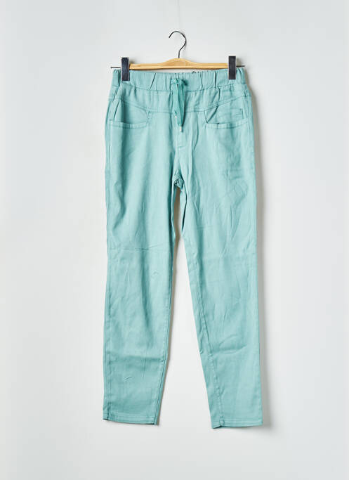 Pantalon droit bleu SAK'S pour femme