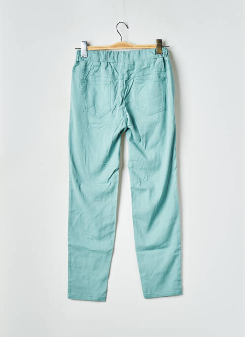 Pantalon droit bleu SAK'S pour femme