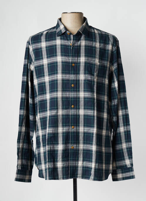 Chemise manches longues bleu ATELIER PRIVÉ pour homme