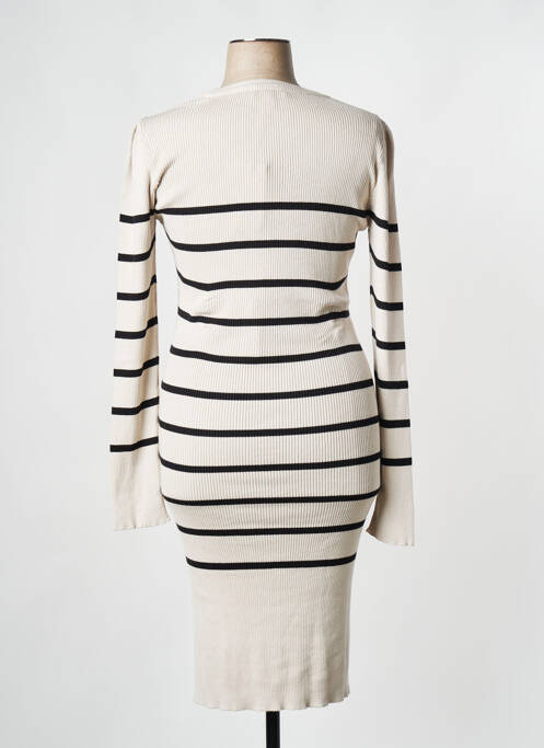 Robe maternité beige NOPPIES pour femme