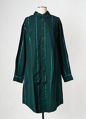 Robe mi-longue vert MAPOESIE femme
