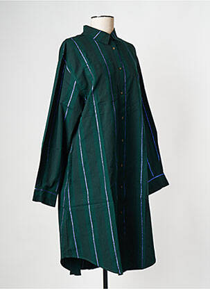 Robe mi-longue vert MAPOESIE femme