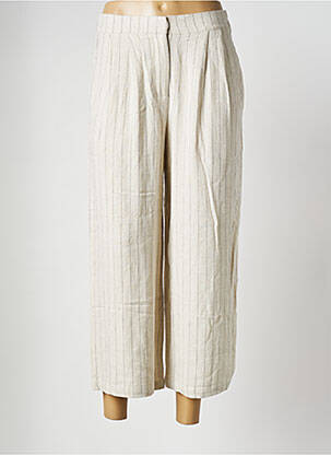 Pantalon large beige VILA femme