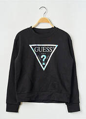 Sweat-shirt noir GUESS pour fille seconde vue