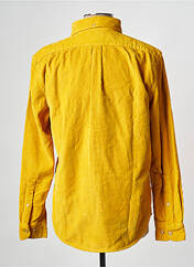 Chemise manches longues jaune PORTUGUESE FLANNEL pour homme seconde vue