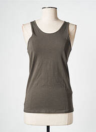 Débardeur gris MAX MARA femme