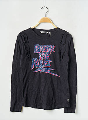 T-shirt noir GARCIA fille