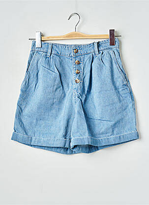 Short bleu OBJECT pour femme