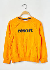 Sweat-shirt orange NAME IT pour fille seconde vue