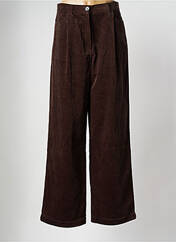 Pantalon large marron SESSUN pour femme seconde vue