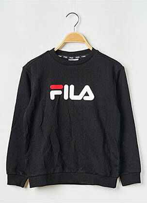 Sweat-shirt noir FILA pour garçon