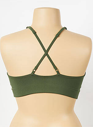 Soutien-gorge kaki GIRLFRIEND COLLECTIVE femme