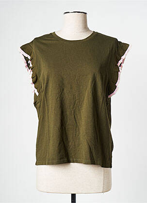 T-shirt vert BELLEROSE femme
