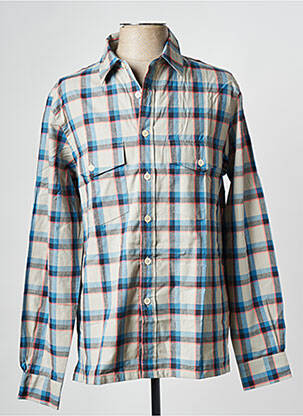 Chemise manches longues gris PAUL SMITH homme