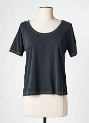 T-shirt noir VILA pour femme seconde vue