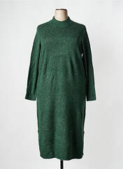 Robe mi-longue vert EVOKED VILA pour femme seconde vue