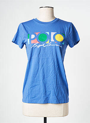 T-shirt bleu RALPH LAUREN femme
