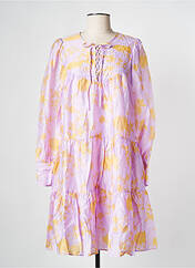 Robe courte rose SECOND FEMALE pour femme seconde vue