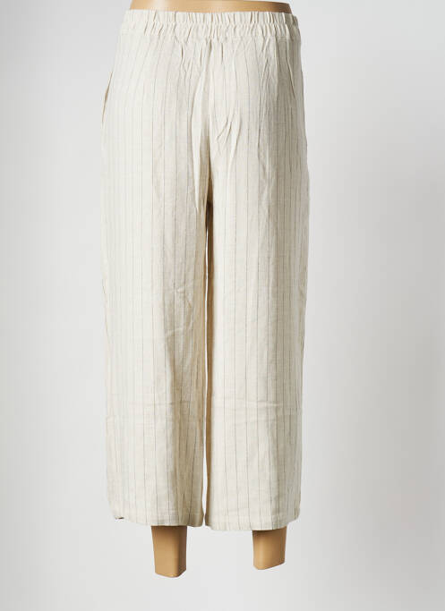 Pantalon large beige VILA pour femme