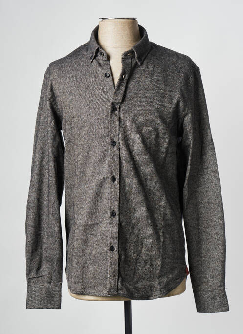 Chemise manches longues gris HOMECORE pour homme