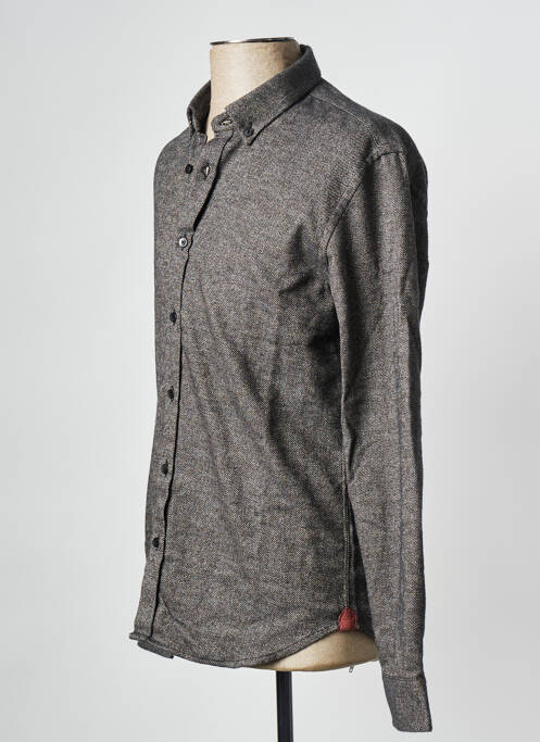 Chemise manches longues gris HOMECORE pour homme