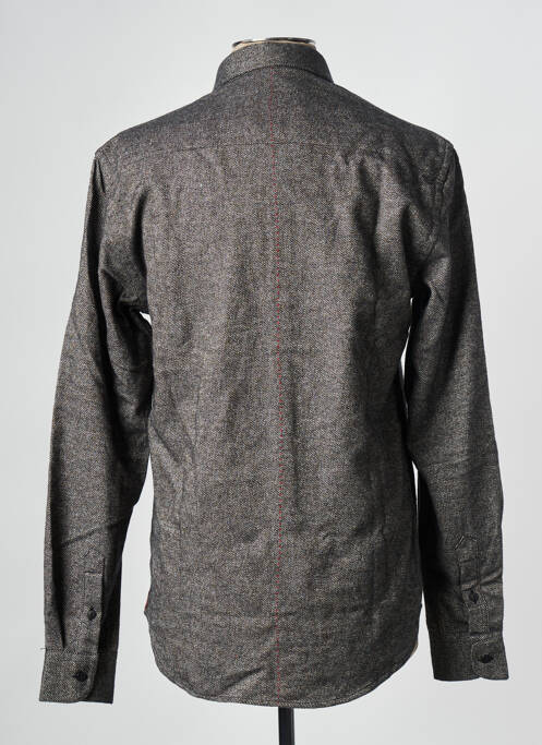 Chemise manches longues gris HOMECORE pour homme