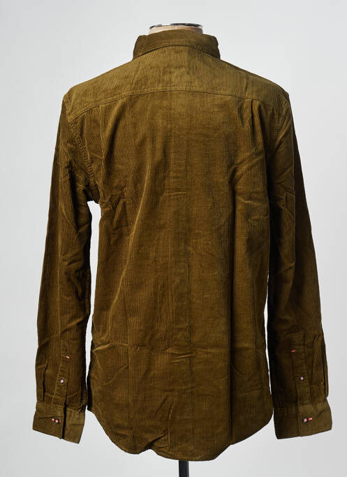 Chemise manches longues vert SCOTCH & SODA pour homme
