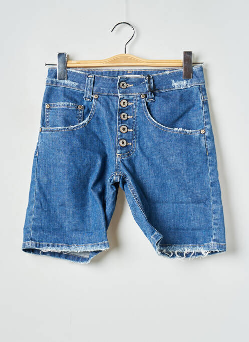Short bleu PLEASE pour femme