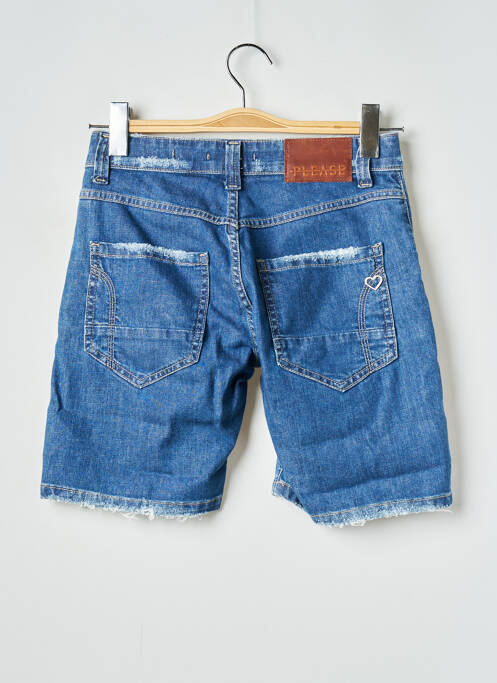 Short bleu PLEASE pour femme
