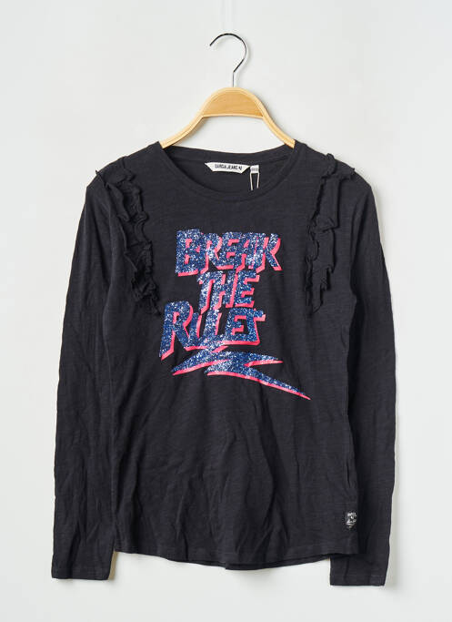 T-shirt noir GARCIA pour fille