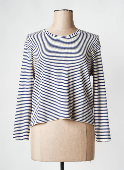 Top bleu BELLEROSE pour femme