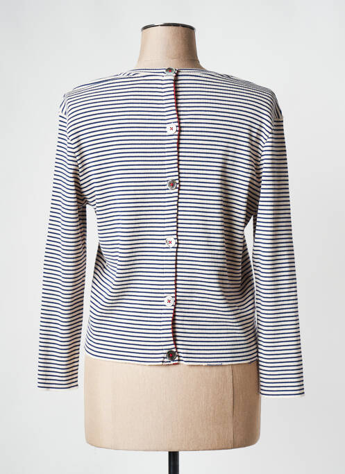 Top bleu BELLEROSE pour femme