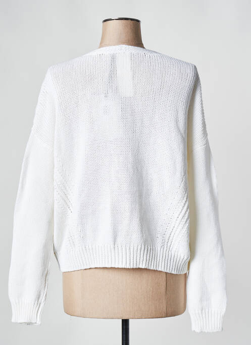 Gilet manches longues blanc PENNYBLACK pour femme